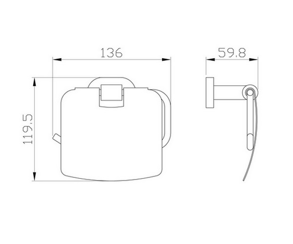 бумагодержатель WONZON & WOGHAND FIRST